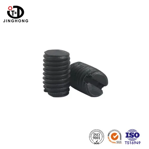 Slotted Screws with Cup Point