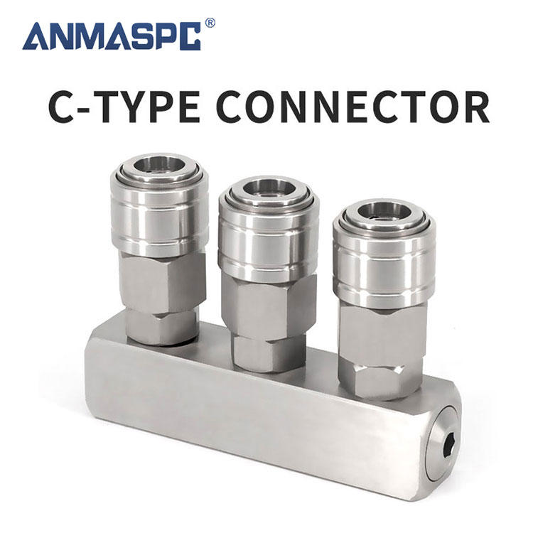 High-Pressure Pneumatic Connectors  C Type