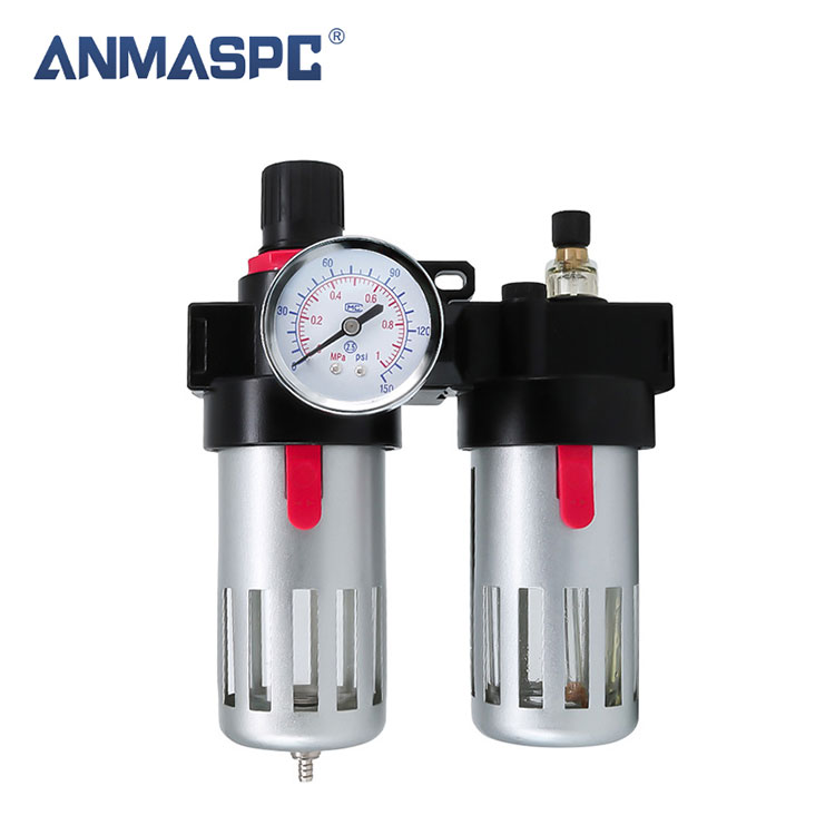 Pneumatic Filter Oil AB Series Air Combination FRL Unit.
