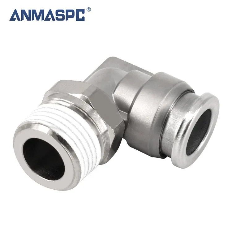 Mabilis na Ikonekta ang Stainless Steel Pneumatic connector