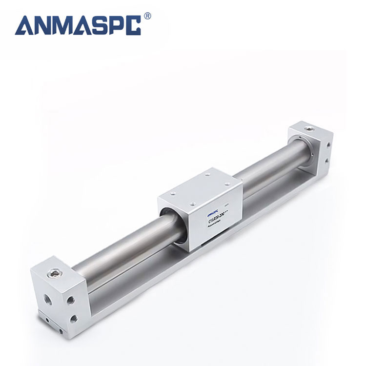 Rodless Magnetic Coupling Guide Pneumatic Air Cylinder