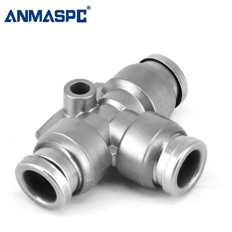 Stainless Steel Fittings KQG2T-00 Union Tee