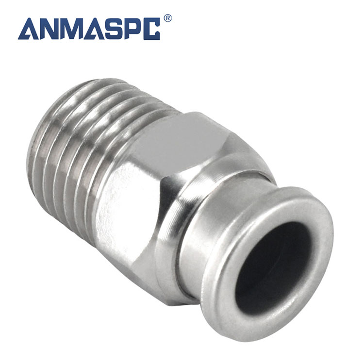 Threaded Tube Connector Adapter Tube Quick Coupling