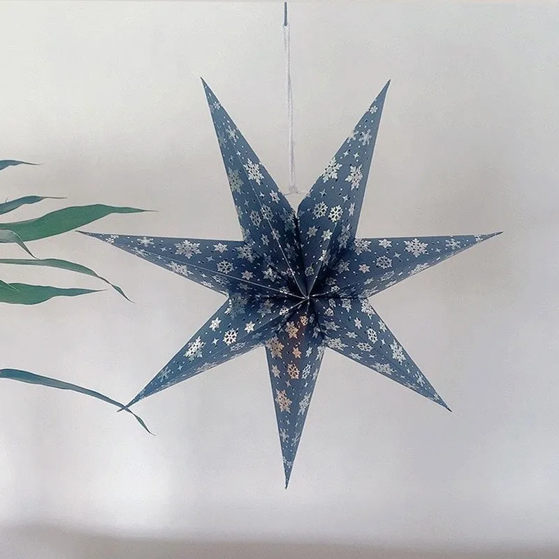 30cm 7 Pointed Paper Star