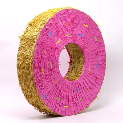 Crepe Paper Donut Pinate