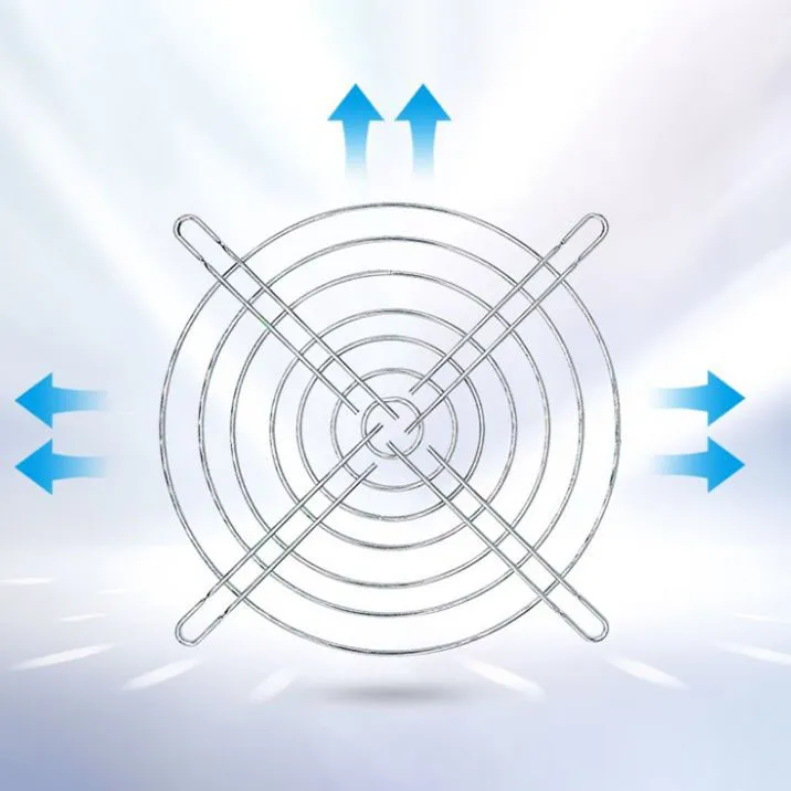 Ventola di raffreddamento Copertura in rete in acciaio inossidabile 304