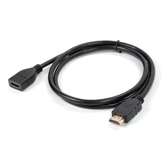 HDMI публичен към женски удължен кабел с висока разделителна способност