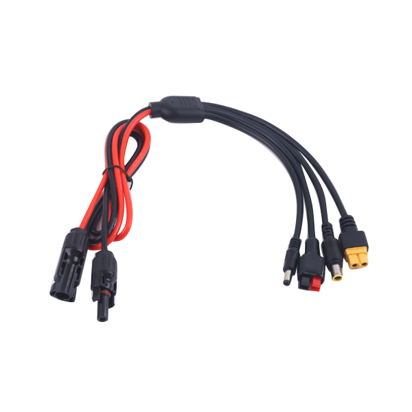 MC4 to DC5521 7909 XT60 30A Photovoltaic Wiring Harness