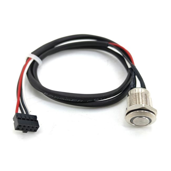 Metal Button Switch Industrial Equipment Connection Harness