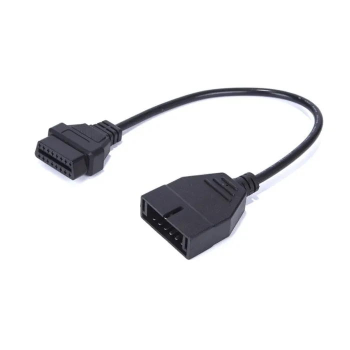 OBD II удължителен кабел 16-пинов автомобилен диагностичен кабелен сноп за откриване