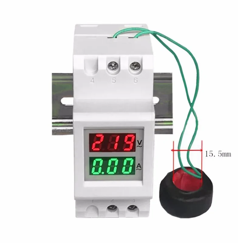 2P Rail Current Voltage Meter Combinations