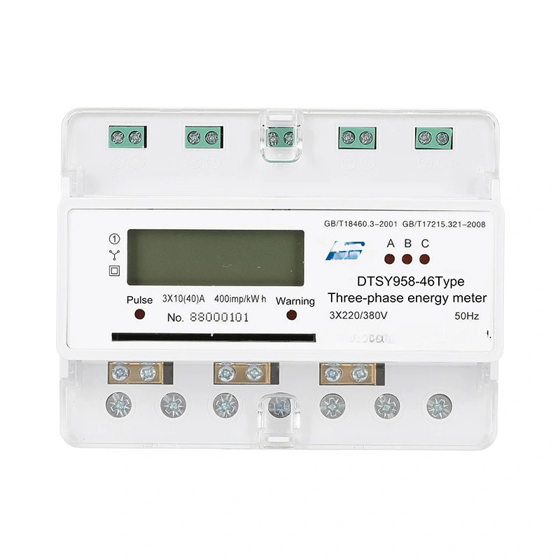 7P driefasige prepaid Din-railmeter