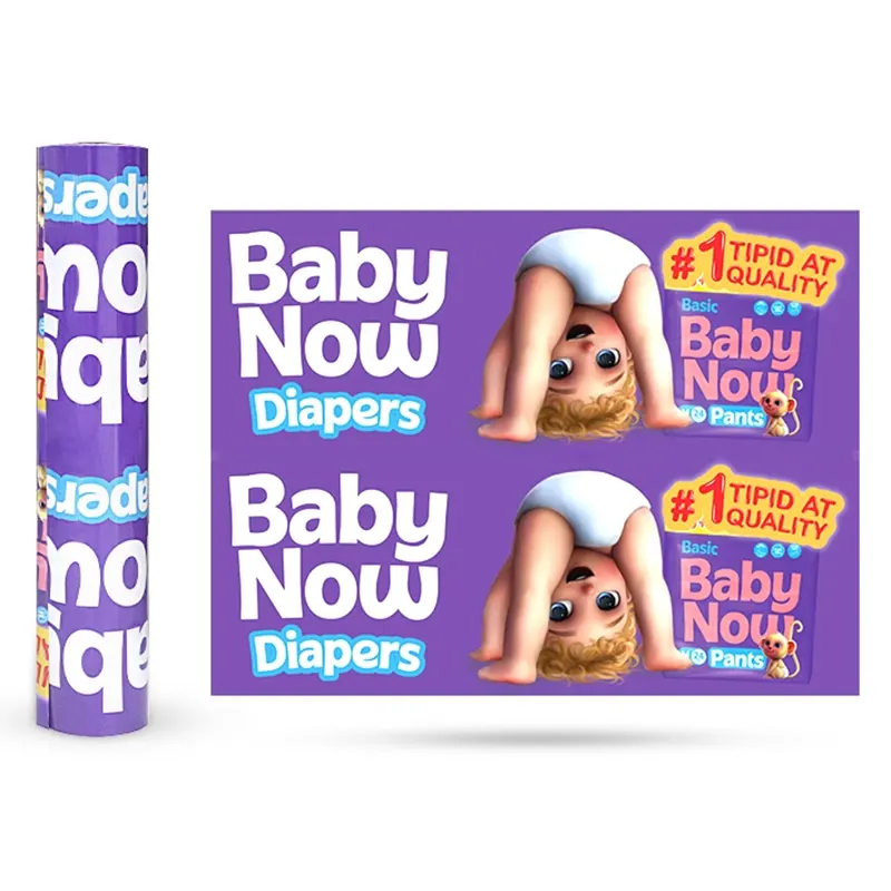 Baby Diaper Packaging Film Roll
