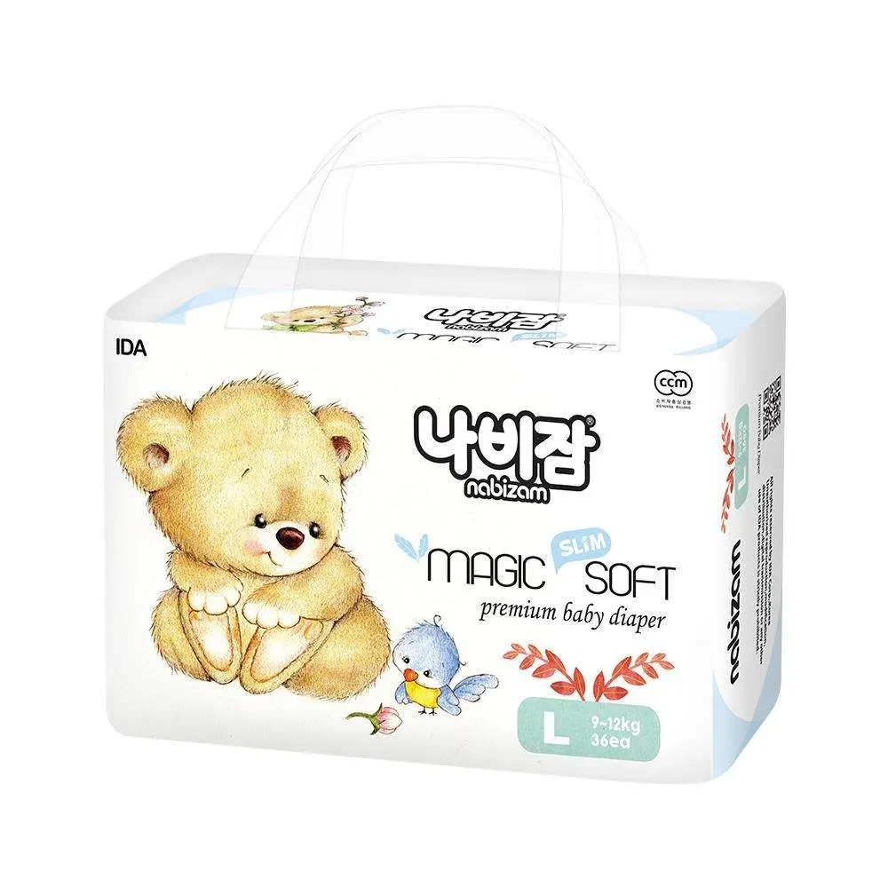 Colour Printed Baby Diaper Packaging Bag