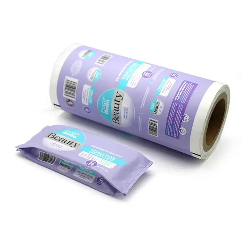 Diaper Tissue Wipes Packaging Film Roll