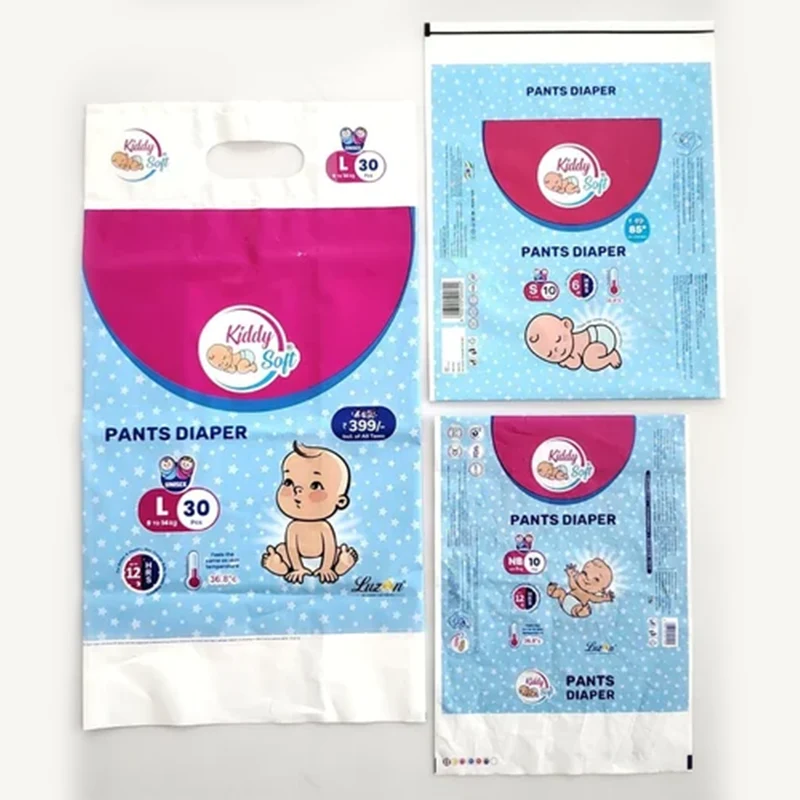 Disposable Diaper Plastic Packaging Bag