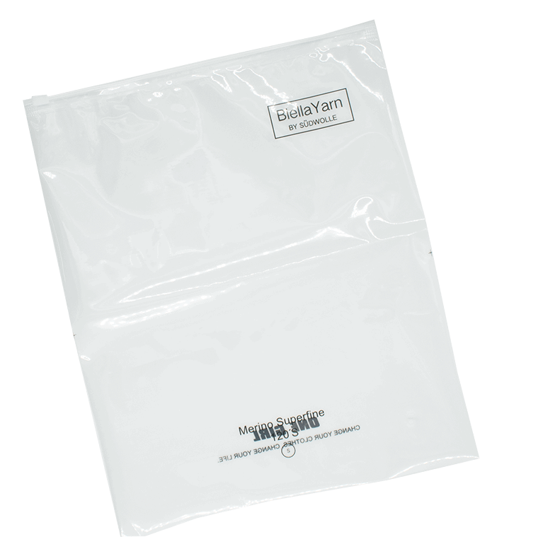 Flat Bottom Sealed Plastic Zipper Bag