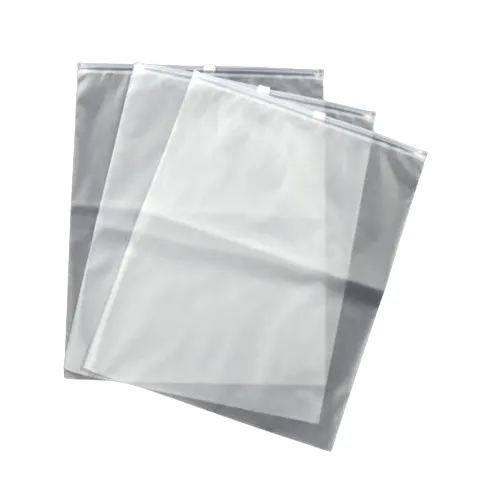 Frosted Plastic Ziplock Bag