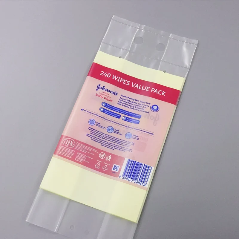 Heat Seal Wet Tissue Packaging Bag