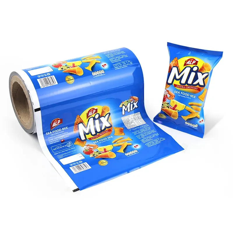 Packaging Film Roll For Snacks Food