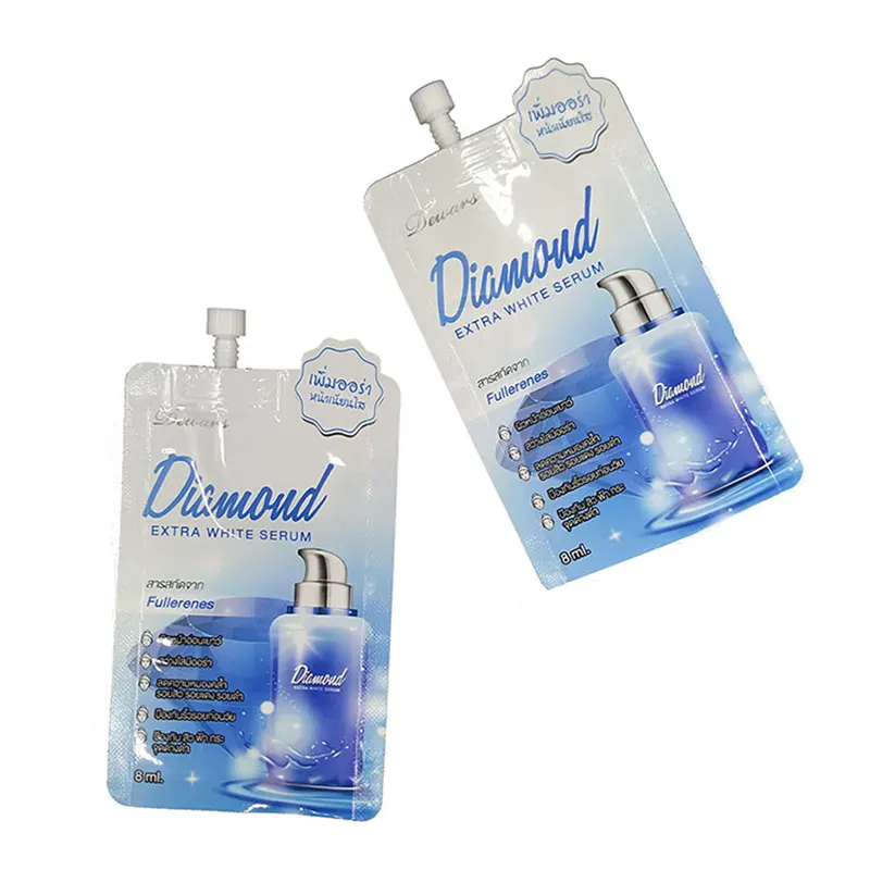 Plastic Packaging Cosmetic Spout Pouch