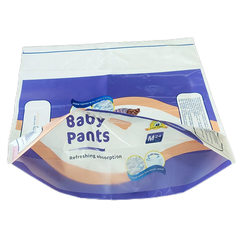 Printing Baby Diaper Packaging Bag