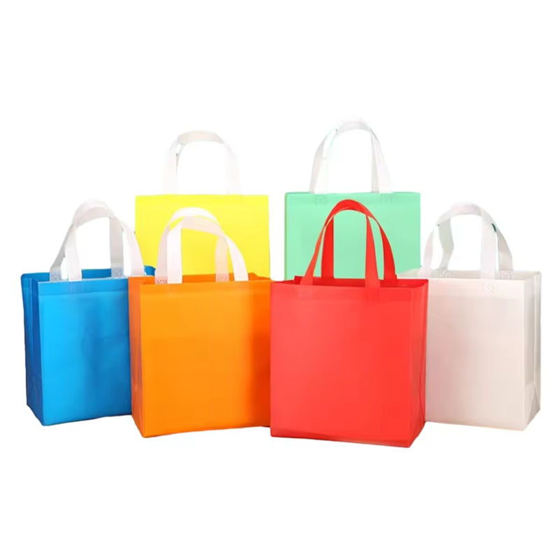 प्रोमोशनल पुन: प्रयोज्य गैर बुना शॉपिंग बैग