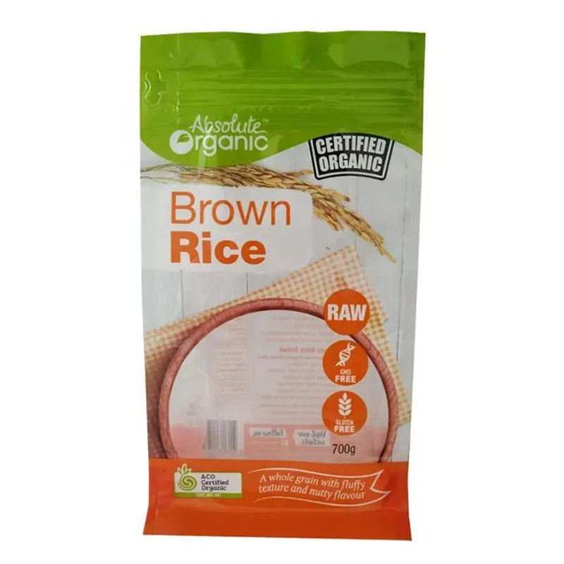 Sealing Food Nuts Rice Tea Packaging Bags