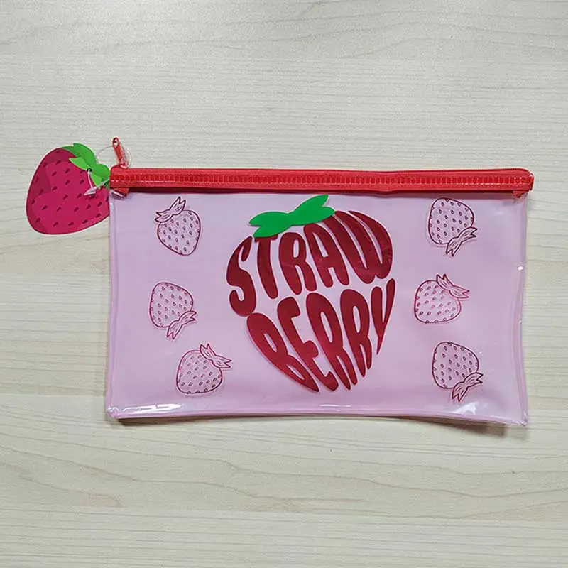 Design de bolsa com zíper em PVC