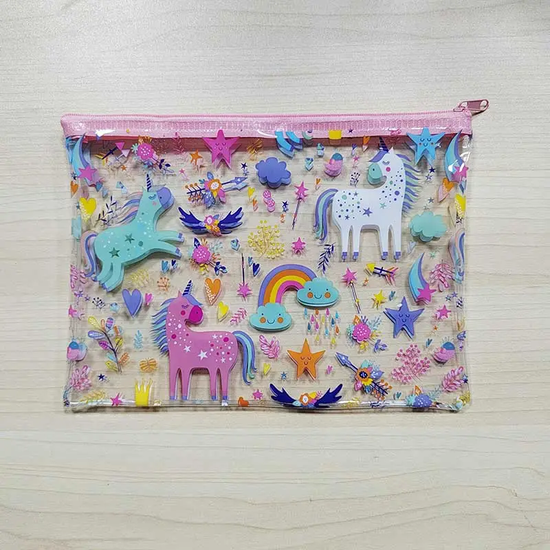 Full print PVC Zipper Bag