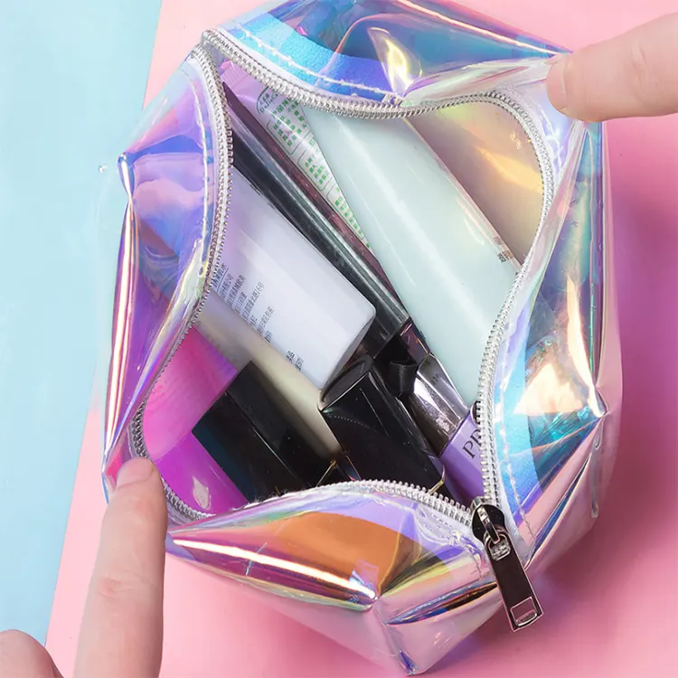 Holographic Pvc Bag with Zipper