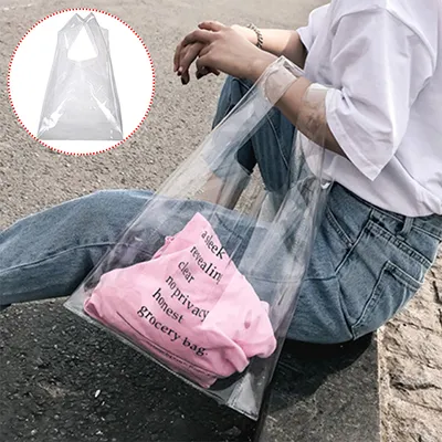 Jelly Handbags Women Casual Tote Bag