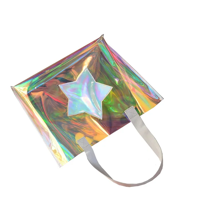 Sac de plage en PVC Laser Jelly