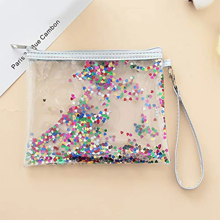 Mini Glitter Cosmetic Pvc Bag