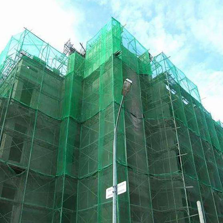 د HDPE زوال محافظت خوندیتوب جال ساختماني پلاستيکي خوندیتوب جال