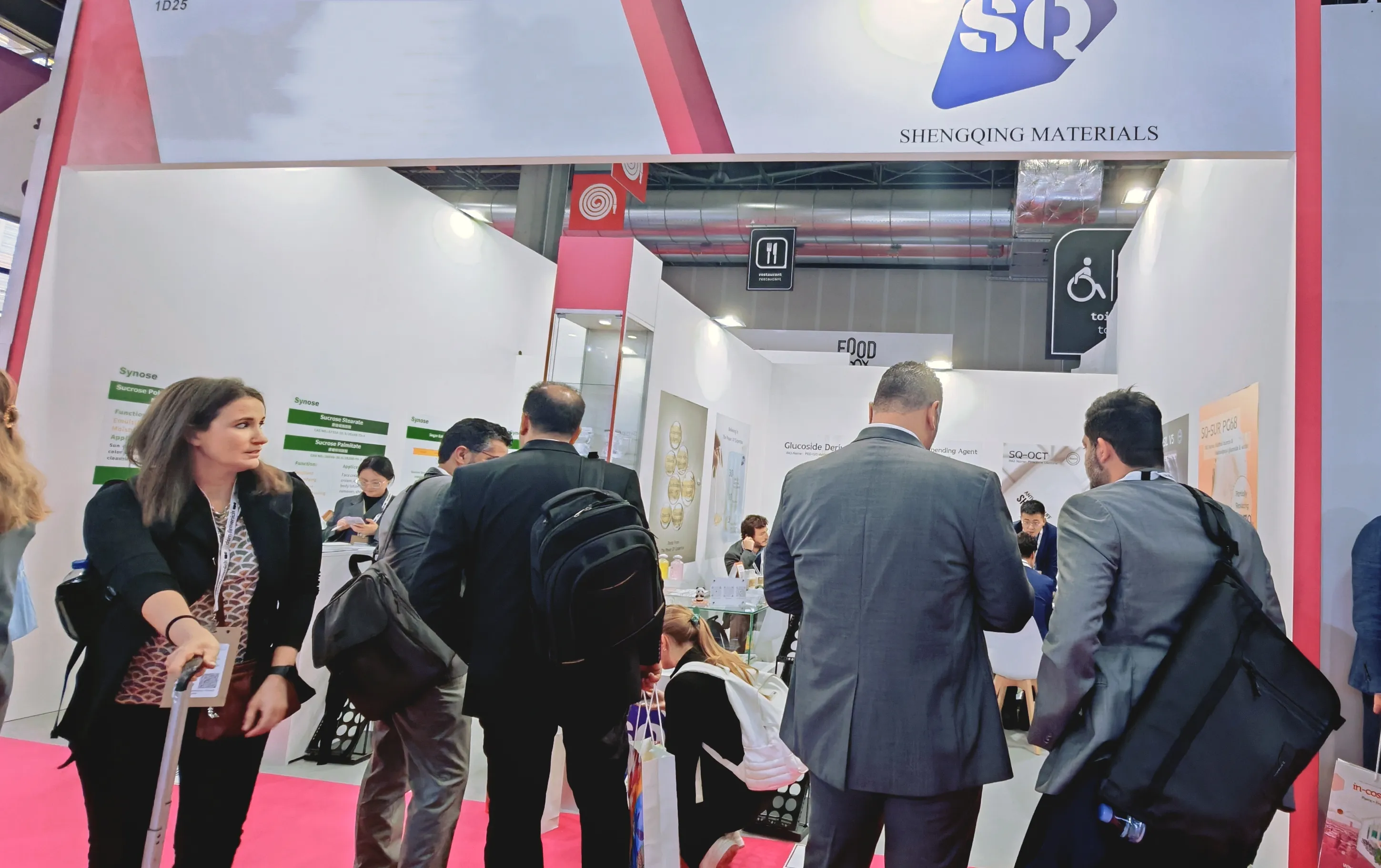 Shengqing participó con éxito en in-Cosmetics Global