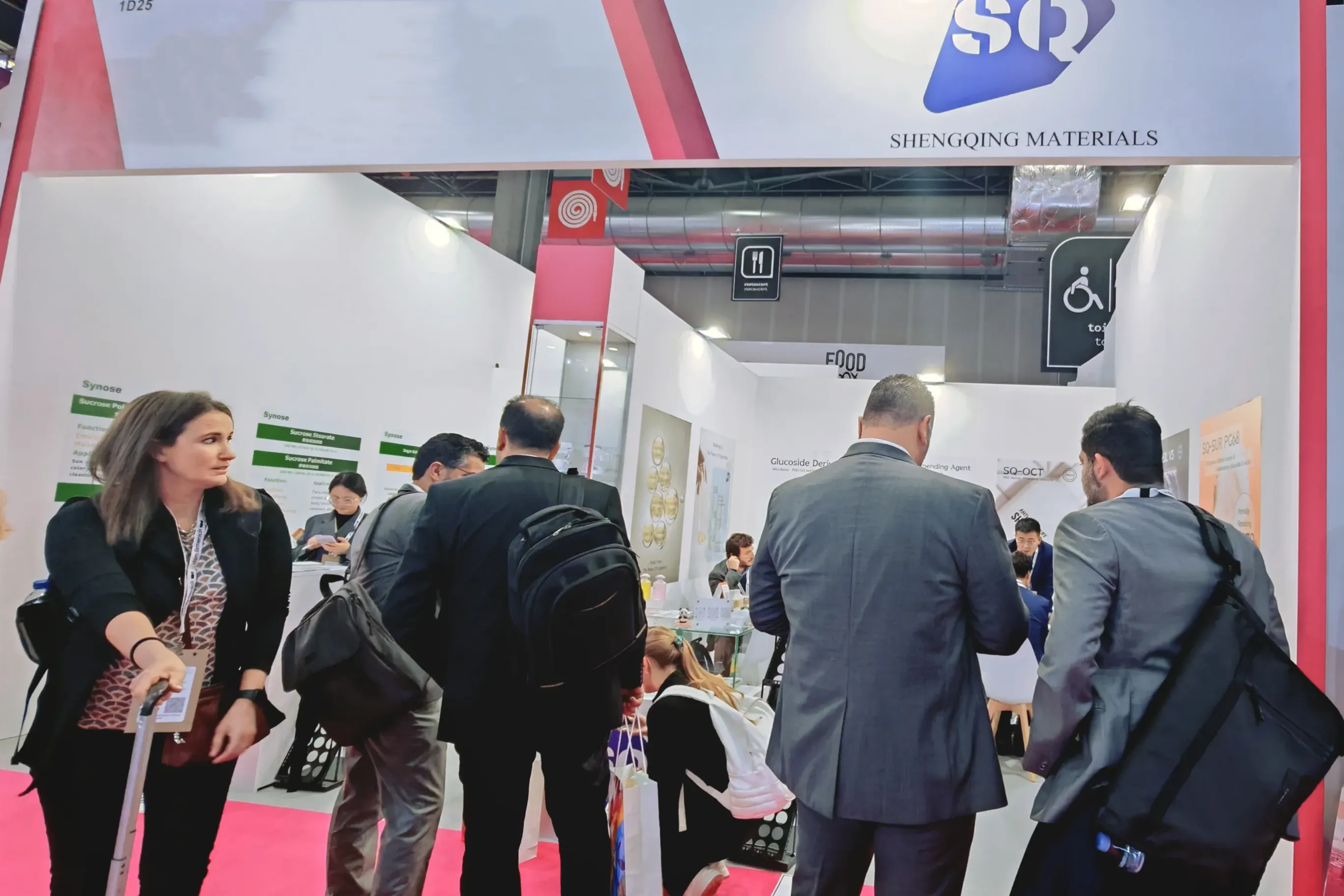Shengqing Successfully Participated In in-Cosmetics Global