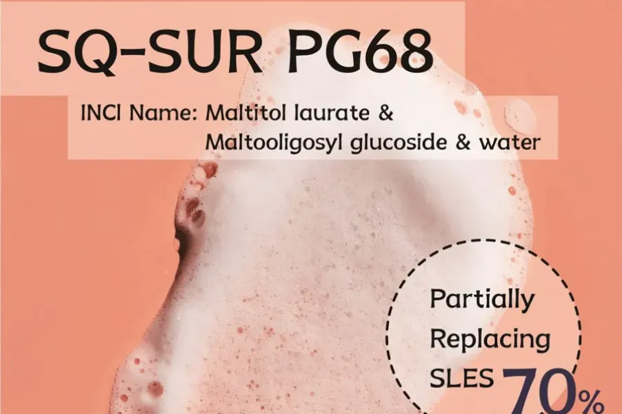 SLES 70% Alternative Cost Saving Surfactant SQ-SUR PG68