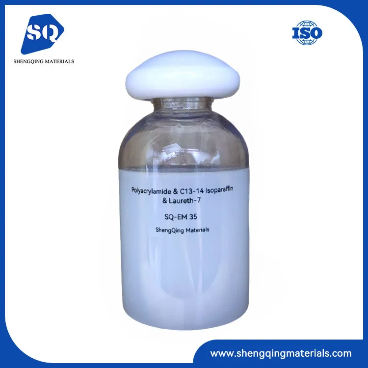 Emulsifier Thickening Stabilizer Polyacrylamide  C13-14 Isoparaffin  Laureth-7