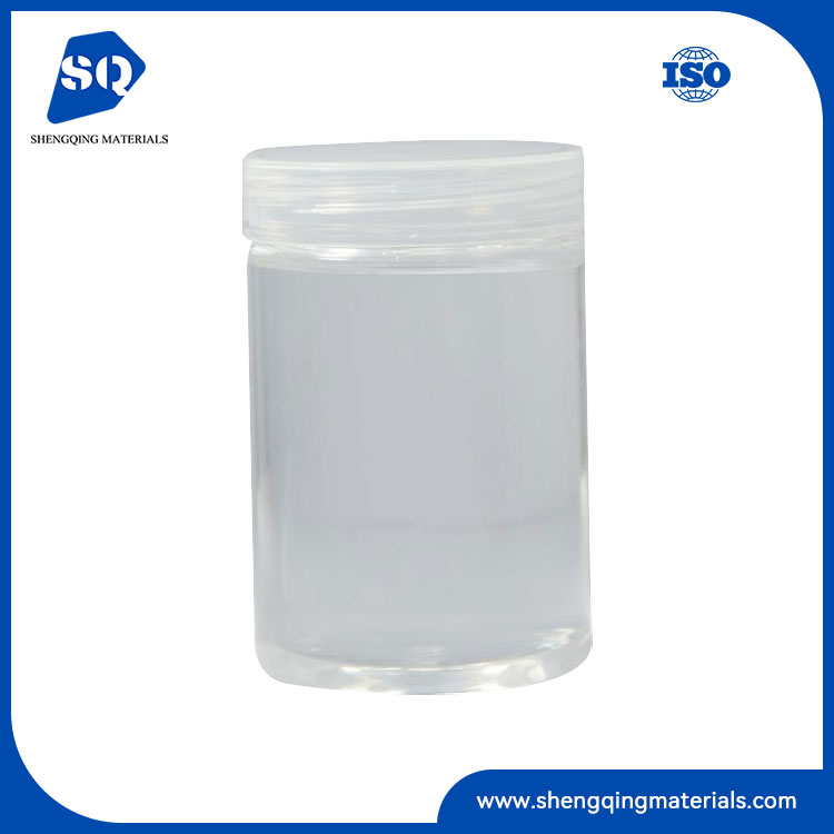 Aceite de silicona transparente de alta viscosidad