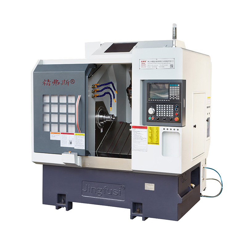Automatický CNC sústružnícky a frézovací stroj