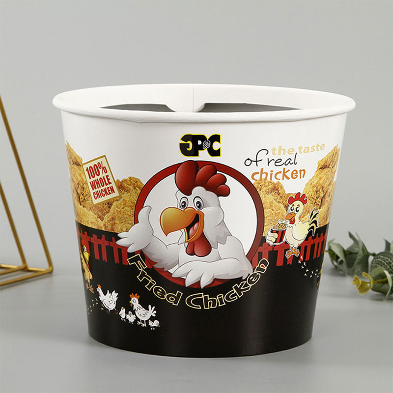Fast Food Chicken Paper Bucket - 4