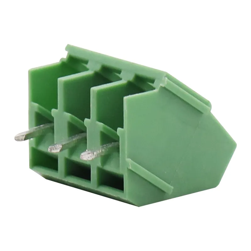 Зеленый клеммный блок для печатной платы 5,0 мм