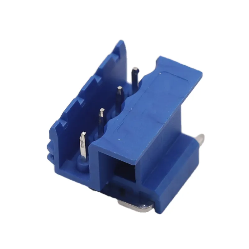 Цветной синий клеммный блок 5,0 мм для корпуса DIN-рейки