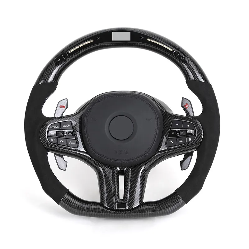 Carbon LED Steering Wheel for BMW G20 G22 G30 G80 M3 G81 M4 G87 M204i