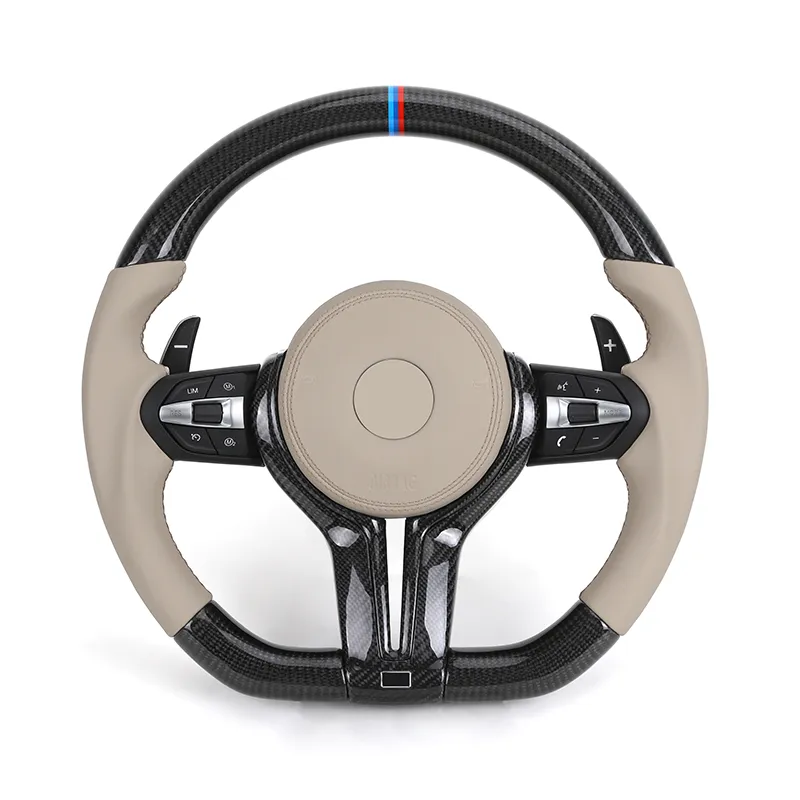 Custom Carbon Steering Wheel for BMW F10 F30 F11 F26 F32 F80