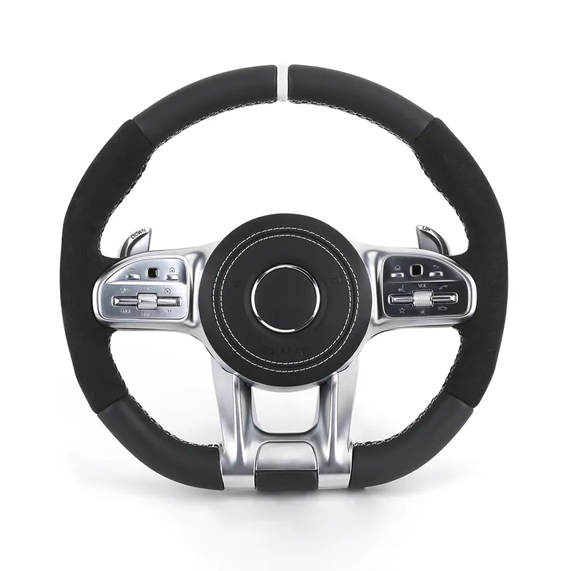 Custom Steering Wheel for Mercedes W204 X204 W205 CLA X118 AMG