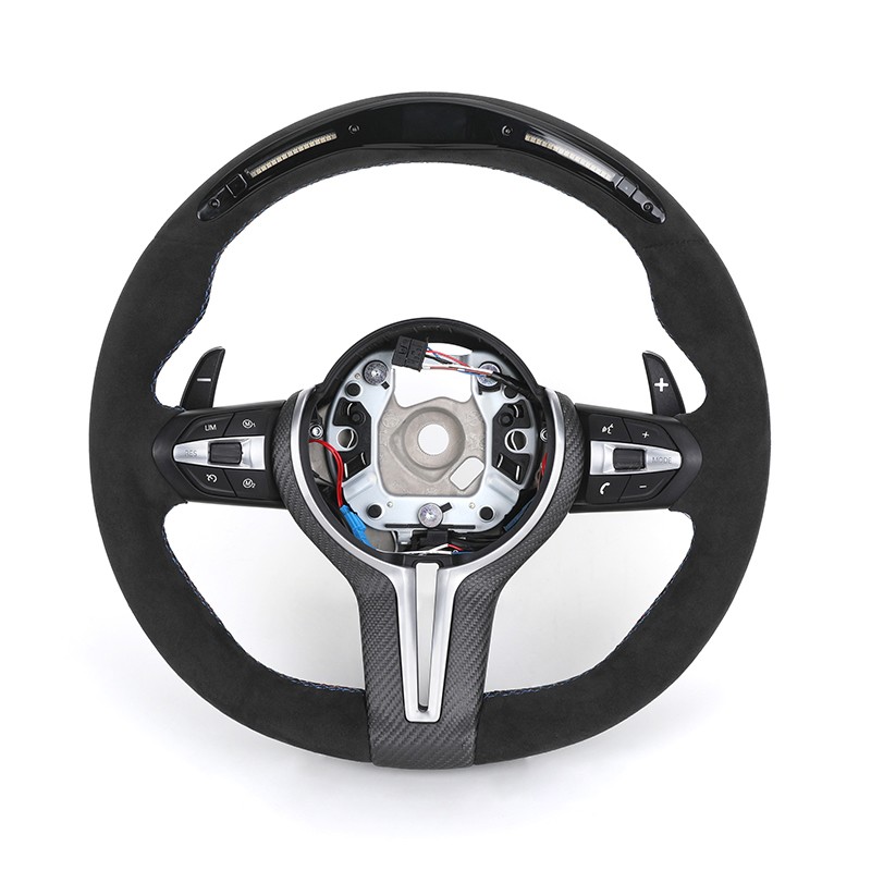 M Performance Alcantara LED Steering Wheel for BMW F10 F30 X6 F16 E90 E39 M5