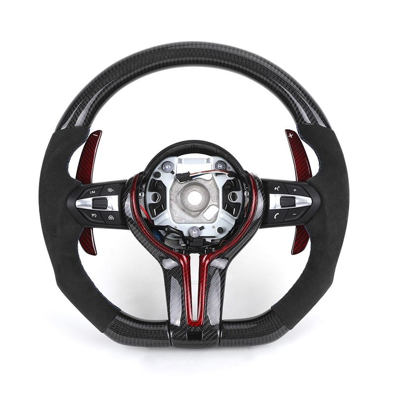 M Sport Alcantara Carbon Steering Wheel for BMW F10 F30 M2 F87 F32 F33 F34 F36 F40