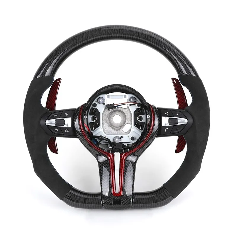 Alcantara Carbon Steering Wheel for BMW F10 F30 M2 F87 F32 F33 F36